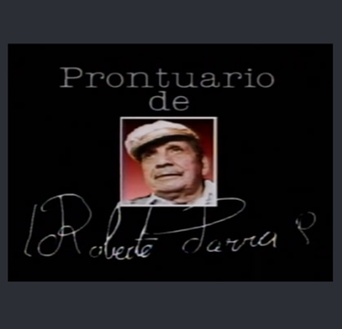 Prontuario de Roberto Parra