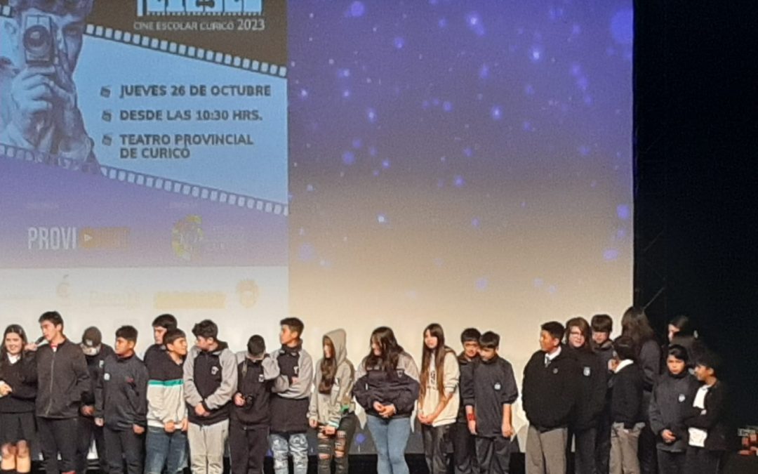 El Cortometraje ‘Anti Pollution Zombies’ se llevó el premio al Espíritu Provirec en el Festival de Cine Escolar de Curicó